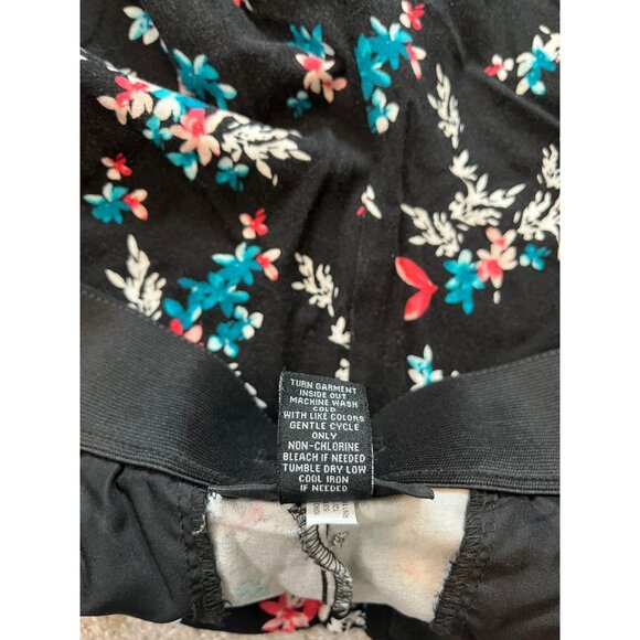 Lane Bryant Womens Floral Print The Allie Capri Pants Size 16 Stretch Comfort - Picture 7 of 7